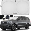 Picture of Autoshaders Car Windshield Sunshade - Foldable 1-Piece Front Window Sun Shade for Most Sedans SUV and Trucks - Sun Blocker Auto Heatshield Visor Blocks UV Rays and Keeps Your Vehicle Cooler - Medium