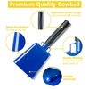 Picture of Steel Cow Bell with Handle Cowbells,Cheering Bell and Loud Noise Makers Hand Bells for Sporting Events,Football Games,School Bell,Farm Hand Chimes Percussion Musical Instruments (8 inch Blue)