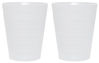 Picture of Nipogear Slim Round Plastic Small Trash Can Wastebasket 1.5Gallons Garbage Container Bin (B-White(2 Pack), 1.5 Gallons)