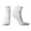 Picture of Doctor's Choice Women's Diabetic & Neuropathy Socks, Quarter Length, Non-Binding with Aloe, Ventilation, and Seamless Toe, 2-Pairs, White, Womens Large: Shoe Size 6-10