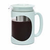 Picture of Primula Burke Deluxe Cold Brew Iced Coffee Maker, Comfort Grip Handle, Durable Glass Carafe, Removable Mesh Filter, Perfect 6 Cup Size, Dishwasher Safe, 1.6 Qt, Aqua