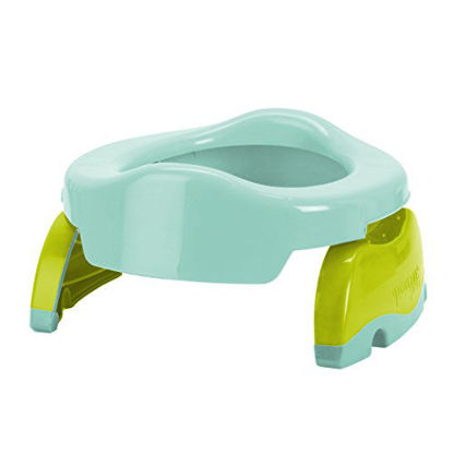 Picture of Kalencom Potette Plus 2-in-1 Travel Potty Trainer Seat Teal 