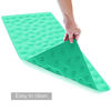 Picture of Non-Slip Bathtub Mat OTHWAY Soft Rubber Bathroom Bathmat with Strong Suction Cups (Sea Green 40"x16")