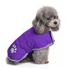 Picture of Queenmore Cold Weather Dog Coats Loft Reversible Winter Fleece Dog Vest Waterproof Pet Jacket Available in Extra Small, Small, Medium, Large Extra Large Sizes, Purple Large