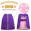 Picture of Queenmore Cold Weather Dog Coats Loft Reversible Winter Fleece Dog Vest Waterproof Pet Jacket Available in Extra Small, Small, Medium, Large Extra Large Sizes, Purple Large