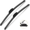 Picture of AUTOBOO OEM Quality 26" + 22" Premium All-Seasons Durable Stable And Quiet Windshield Wiper Blades 2 Pack ( pair for front windshield )