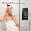 Picture of 2021 Upgraded Oceavity Shower Phone Holder Waterproof 360° Rotation, Mirror/Wall Mount Phone Holder for Shower Bathroom Bathtub Kitchen, Universal Shower Accessories (Obsidian Black)