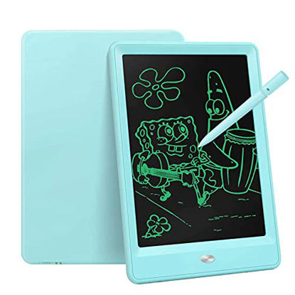 Picture of Bravokids Toys for 3-6 Years Old Girls Boys, LCD Writing Tablet 10 Inch Doodle Board, Electronic Drawing Tablet Drawing Pads, Birthday Gift for 3 4 5 6 Years Old Kids Toddler (Monochrome Blue)