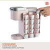 Picture of STORAGENIE Coffee Pod Holder for Keurig K-cup, Side Mount K Cup Storage, Perfect for Small Counters(Pink)