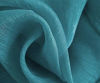 Picture of HLC.ME 2 Piece Semi Sheer Voile Window Curtain Grommet Panels for Bedroom & Living Room (54" W x 84" L, Aqua Blue (Teal))