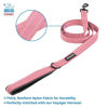 Picture of Voyager Step-in Lock Dog Harness and Reflective Dog Leash Combo Set with Neoprene Handle 6ft Long - Supports Small, Medium and Large Breed Puppies/ Cats - Pink (w Leash), XXS