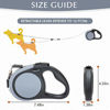 Picture of Dual Retractable Dog Leash - Walk 2 Dogs up to 110 lbs - Heavy Duty Double Headed 16 ft Extendable Dog Leash for Small Medium Dogs Walking Training