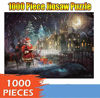 Picture of Jigsaw Puzzles 1000 Pieces for Adults, Christmas Halloween Educational Depressurization Puzzle Toys Home Decoration Family Games, Jigsaw Puzzles Suitable for Adults Or Teenagers(Santa Claus)