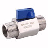 Picture of DERNORD Stainless Steel Ball Valve - 0.75 Inch NPT Thread Male Small Mini Ball Valve (3/4" Male&Male)