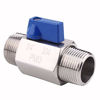 Picture of DERNORD Stainless Steel Ball Valve - 0.75 Inch NPT Thread Male Small Mini Ball Valve (3/4" Male&Male)