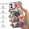 Picture of Trendy Christmas Case for iPhone 11,Aesthetic Winter Xmas Case for iPhone 11 for Women Men, Unique Trendy Design TPU Bumper Protective Cover Case