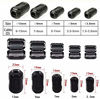 Picture of Tamicy 60 Pieces Clip-on Ferrite Ring Core RFI EMI Noise Suppressor Cable Clip for 3mm/ 5mm/ 7mm/ 9mm/ 13mm Diameter/Video Cable Power Cord (Black)