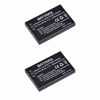 Picture of Batmax 2Pcs FNP-60 NP-60 Battery + LCD USB Charger for Fujifilm NP-60, Kodak KLIC-5000 SLB-1137 Li-20B Kodak EasyShare, One Series AZ-1, AZ-2 Camera; MX-890 11N09T MX-810 MX-880 MX-950 MX-980 Remote