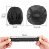 Picture of Disposable Microphone Cover,200pcs 3.35" Large Size Karaoke Mic Cover with 2 PCS Mic Ring,Chromlives Non-Woven Elastic Band Handheld Mic Windscreen Cover for KTV,Recording,Stage,Interview