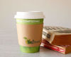 Picture of Special Green Grass Design, Disposable Hot Paper Cup,Eco-friendly,100% Blodegradable&Compostable. (12 oz , 50 Count,Green)