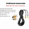 Picture of 2Pack 33ft WiFi Antenna Extension Cable RP-SMA Male to Female Connector for Wireless LAN Router Bridge Wireless Network Card Security IP Camera