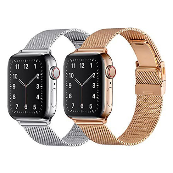 Stainless Steel Apple Watch Strap for Apple Watch 3-8 SE