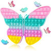 Picture of Big Size Pop Toy It Fidget Push Popper, XL Jumbo Giant Large Mega Huge Biggest Its Popit Poppers Poppits Popitsfidgets Popet Pops Cute Butterfly Animal, Girl Kids Gifts