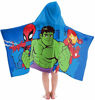 Picture of Jay Franco Marvel Super Hero Adventures United Kids Bath/Pool/Beach Hooded Towel - Featuring The Avengers - Super Soft & Absorbent Cotton Towel, Measures 22 inch x 51 Inch (Official Marvel Product)