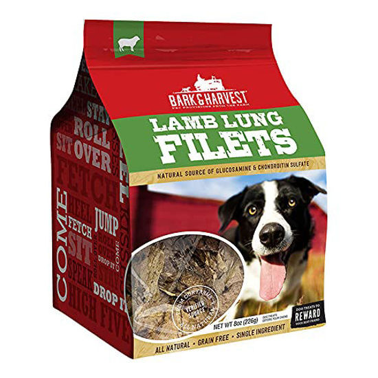 Picture of Superior Farms Pet Provisions Lamb Lung Dog Treats | All Natural Dog Snacks from Our Farms | Real Protein Dog Chews | 100% Lamb. (Lung Fillets (8 oz.))