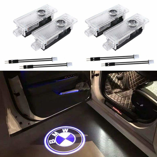 High Definition (HD) Replacement Door Light Compatible With BMW, Ghost  Shadow Logo Projector Lights (2 Pack), Easy Replacement Car Door Lights  Welcome Courtesy Step Lights 