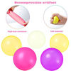 Picture of 8 Pieces Ceiling Balls Glowing Sticky Balls That Stick to The Ceiling Glow in The Dark Balls Luminous Balls Sticky Wall Balls for Relax Toy Teens and Adults (Pink, Yellow, Purple, White,2.6 Inches)