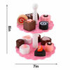 Picture of Wooden Dessert Play Set for Kids, Pretend Play Food Sets for Birthday Party ,Great for 3, 4, 5, and 6 Year Olds Girls and Boys