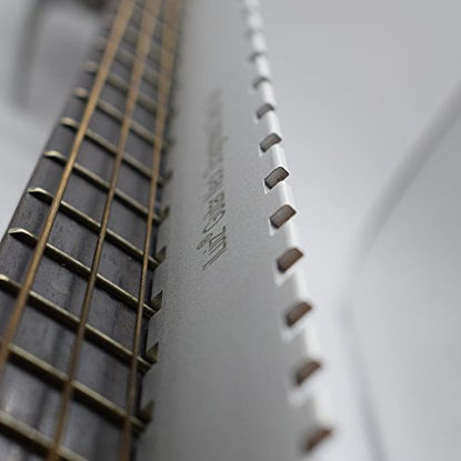 Picture of iLuiz Guitar Neck Notched Straight Edge Luthiers Tool for Gibson Fender and Most of Guitar Fretboard and Frets