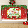 Picture of Christmas Party Decorations Merry Grinchmas Backdrop for Holiday Large XMAS Backgroud Banner for Indoor Outdoor Grinchmas Christmas Party Decorations Supplies