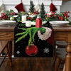 Picture of Artoid Mode Merry Grinchmas Christmas Table Runner Black, Seasonal Winter Xmas Holiday Kitchen Dining Table Decoration for Indoor Outdoor Home Party Decor 13 x 108 Inch