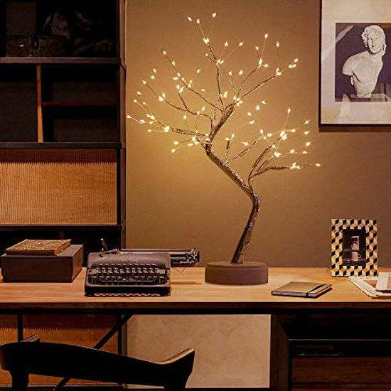 GetUSCart- Bonsai Tree Light for Room Decor, Aesthetic Lamps for