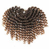 Picture of 3 Packs 2X Ringlet Wand Curl Jamaican Bounce 8 inch Synthetic Crochet Hair Extensions Crochet Braiding Hair 20 Roots