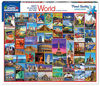 Picture of White Mountain Puzzles Best Places In The World - 1000 Piece Jigsaw Puzzle