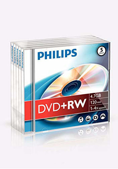 Picture of Philips DVD+RW DW4S4J05F/10 - blank DVDs (4.7 GB, 120 min)