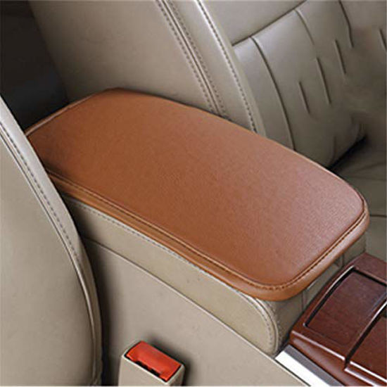 Auto Oprema Center Console Arm-rest Cover Pad With Mobile Pocket Universal  Fit for SUV/Truck/Car, Car Armrest Seat Box Cover, Leather Auto Armrest  Cover (Beige) : : Car & Motorbike