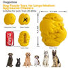 Picture of Dog Chew Toys for Aggressive Chewers Large Medium Breeds Dog Puzzle Toys Interactive Treat Dispensing Slow Feeder Indestructible Durable Safe Rubber Teeth Clean Dog Toys Heavy Duty Tough Chew Toys