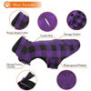 Picture of AOFITEE Reversible Dog Cold Weather Coat, Waterproof British Style Plaid Winter Pet Jacket, Warm Cotton Lined Vest Windproof Collar Outdoor Apparel for Small Medium and Large Dogs