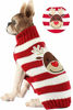 Picture of BOBIBI Pet Cartoon Reindeer Christmas Dog Sweater Pet Winter Knitwear Warm Clothes