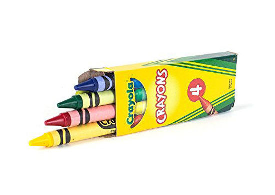  Crayola 4-ct. Crayon Party Favor Pack, 24 Boxes : Toys & Games