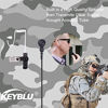 Picture of Keyblu Surveillance Kit Acoustic Tube Listen-only Earpiece with 1 Pair Flesh Medium earmold for 2 Way Radio (3.5MM 2 PCS)