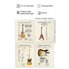 Picture of Guitars Patent Print Set - Includes Famous Fender Stratocaster, Telecaster, Gift for Musician, Guitar Player - Vintage Iconic Wall Art Posters - Bedroom, Living Room Home Decor - 4-8x10 - Unframed