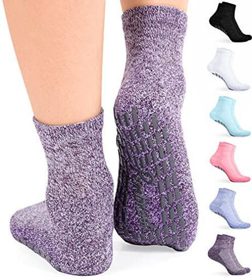 Diabetic Ankle Socks with Grippers for Men and Women | Non Binding Socks  Women