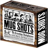 Picture of Mug Shots - 6 Piece Shot Glass Set of Famous Gangster Mugshots - Comes in a Colorful Gift Box