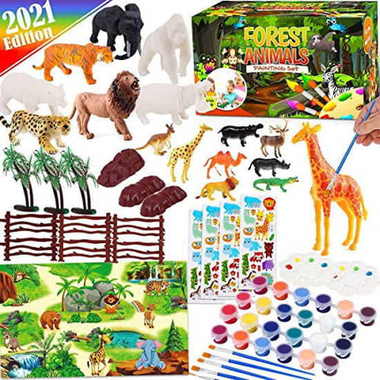 Painting Kids Drawing Book Cognitive Animal Fruit Plant Painting Copying  Notebook Auto Fades Educational Toys For Children - AliExpress