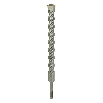 Picture of Sabre Tools 1 Inch x 12 Inch SDS Plus Rotary Hammer Drill Bit, Carbide Tipped for Brick, Stone, and Concrete Version 2 (1" x 10" x 12")